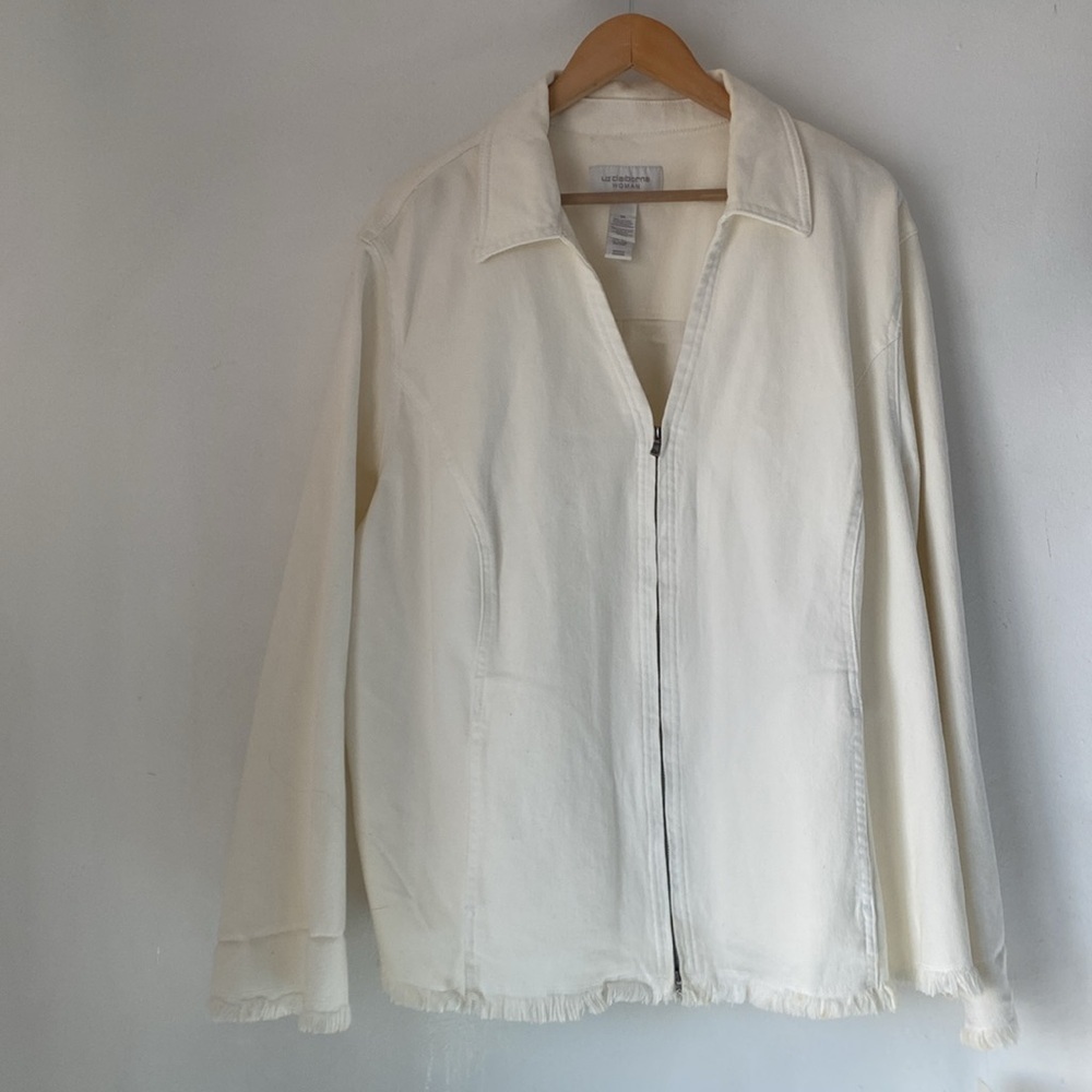 NWT Liz Claiborne 3X Denim Jacket